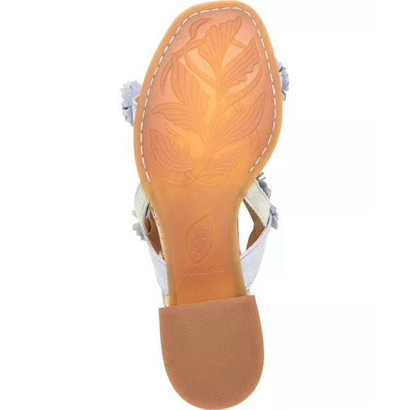 Born Women's Light Blue Floral Sandals Size 8 - Picture 6 of 8